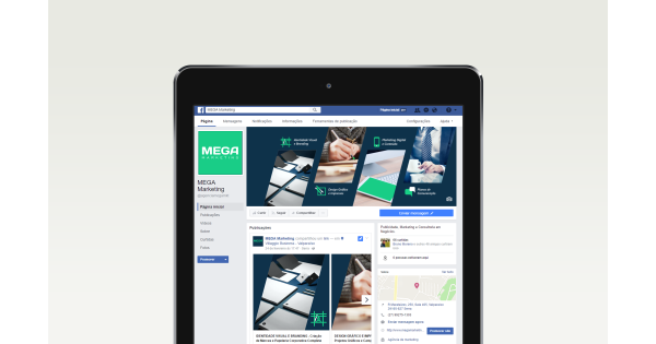 Criação de Capa para Facebook