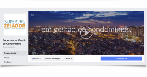 Fanpage Vídeo Facebook